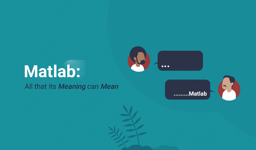 Matlab: All That Its Meaning Can Mean